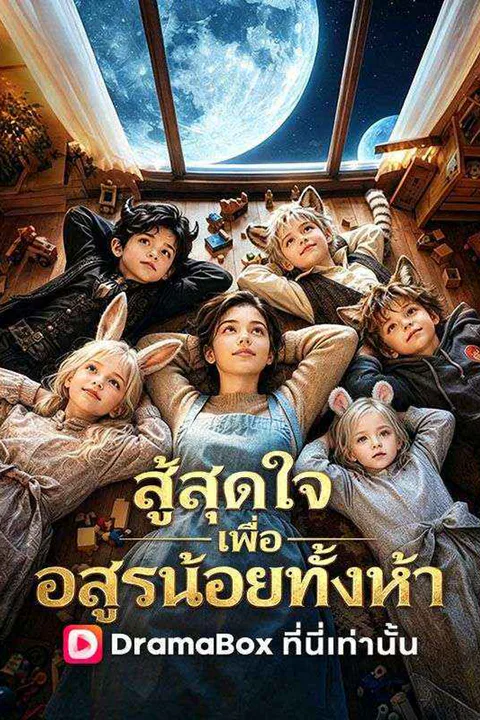 โปสเตอร์ สู้สุดใจเพื่ออสูรน้อยทั้งห้า