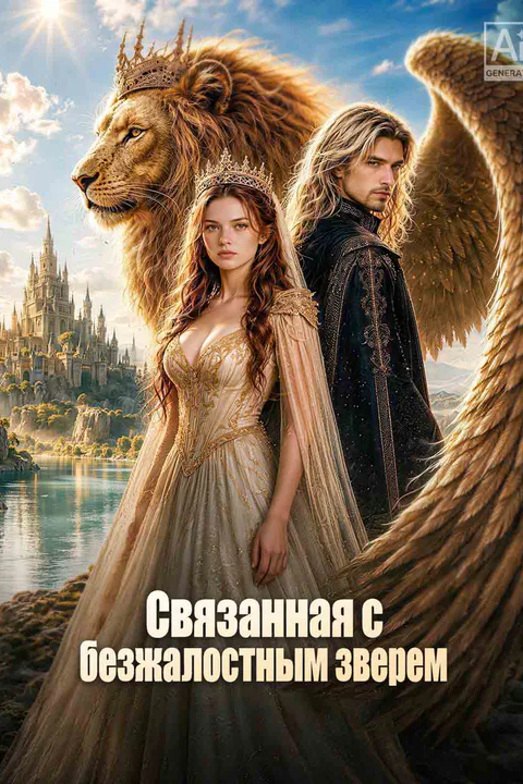 Постер «Связанная с безжалостным зверем»