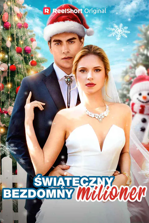 Świąteczny bezdomny milioner – plakat