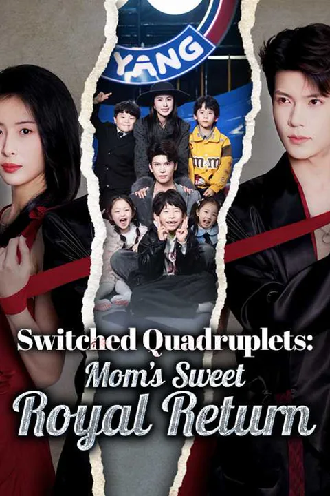 Switched Quadruplets: Mom's Sweet Royal Return poster