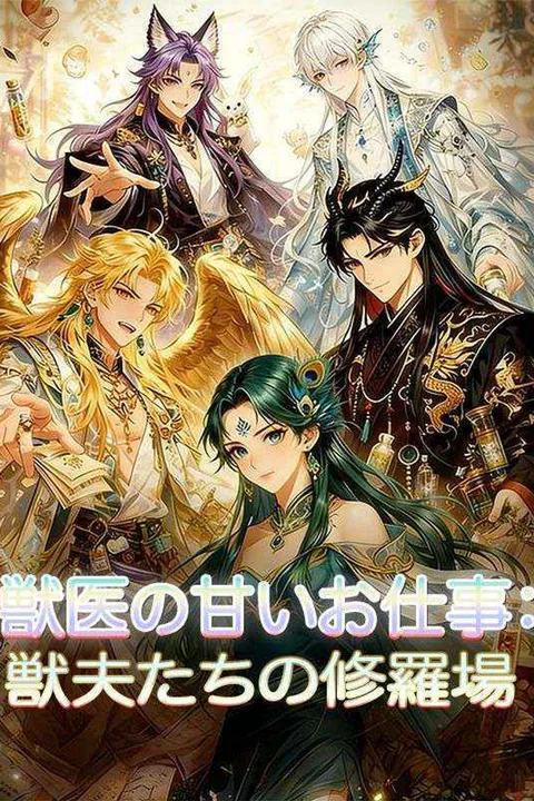 獣医の甘いお仕事：獣夫たちの修羅場のポスター