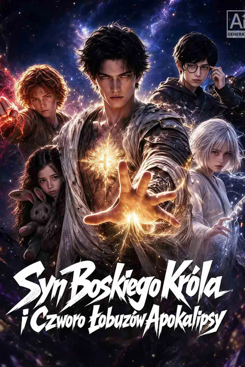 Syn Boskiego Króla i Czworo Łobuzów Apokalipsy – plakat