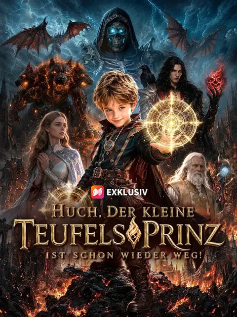 Poster von (Synchro) Huch, der kleine Teufelsprinz ist schon wieder weg!