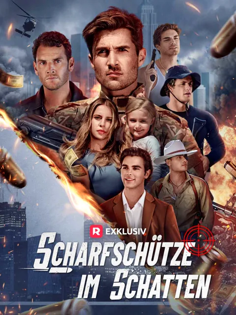 Poster von 「Synchronisierung」Scharfschütze im Schatten