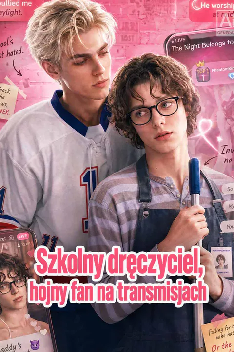 Szkolny dręczyciel, hojny fan na transmisjach – plakat