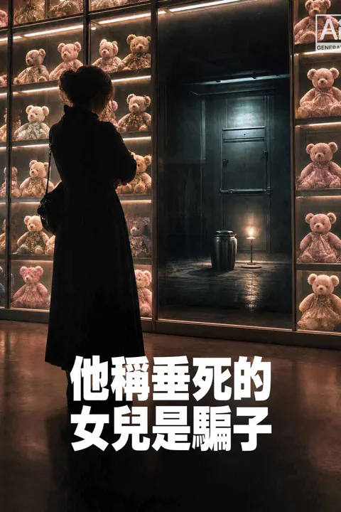 《他稱垂死的女兒是騙子》海報