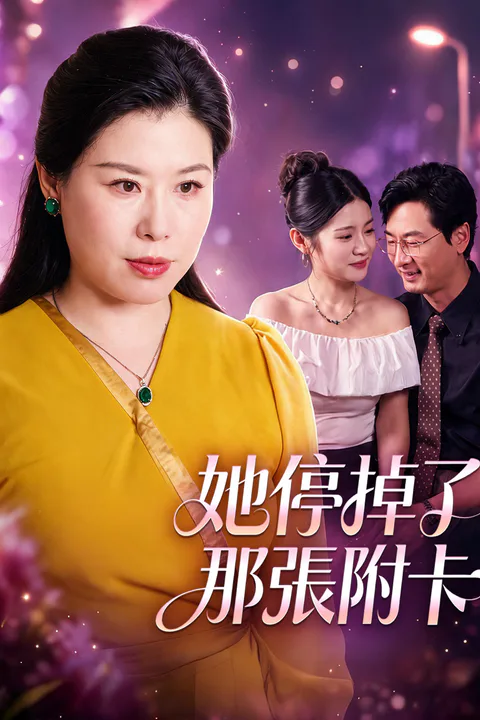 《她停掉了那張附卡》海報