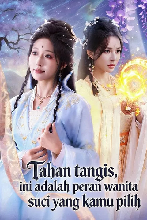 Poster Tahan tangis, ini adalah peran wanita suci yang kamu pilih