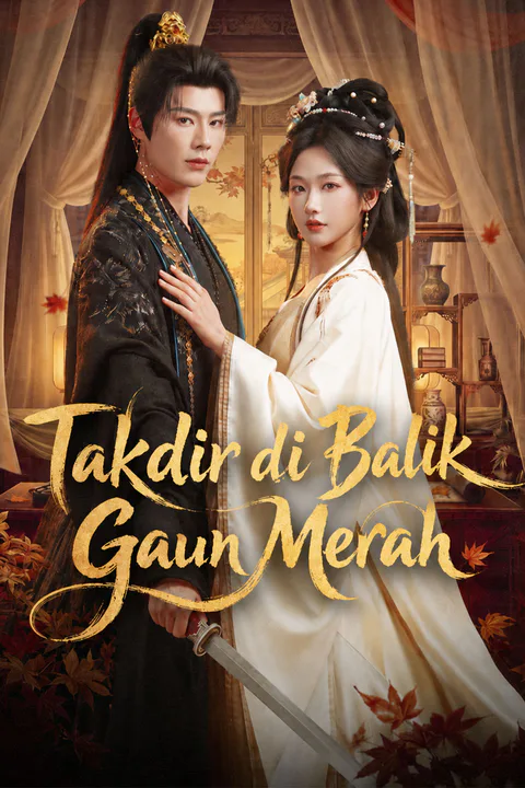 Poster Takdir di Balik Gaun Merah