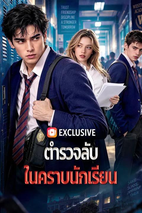 โปสเตอร์ ตำรวจลับ ในคราบนักเรียน