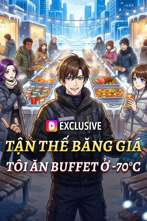 Poster Tận Thế Băng Giá Tôi Ăn Buffet Ở -70°C
