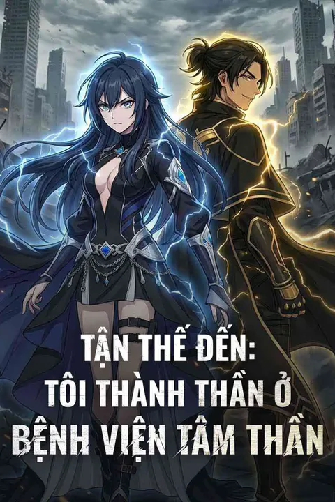 Poster Tận Thế Đến: Tôi Thành Thần Ở Bệnh Viện Tâm Thần