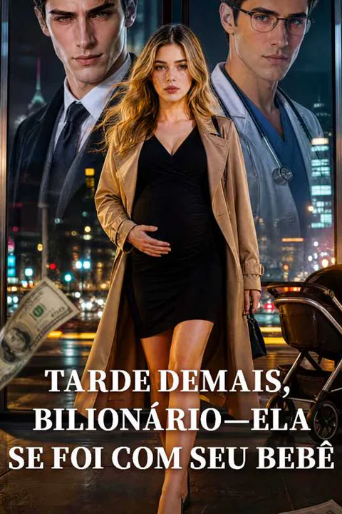Pôster de Tarde Demais, Bilionário—Ela Se Foi com Seu Bebê