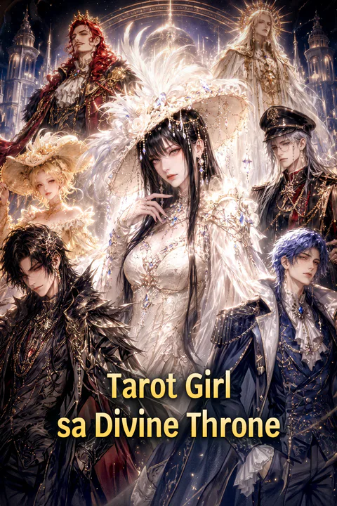 Poster ng Tarot Girl sa Divine Throne