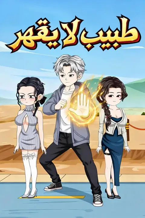 ملصق طبيب لا يقهر