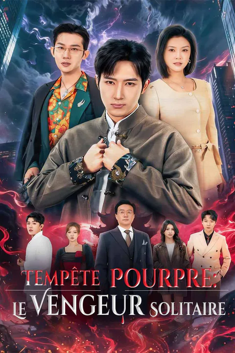 Affiche de Tempête Pourpre: Le Vengeur Solitaire
