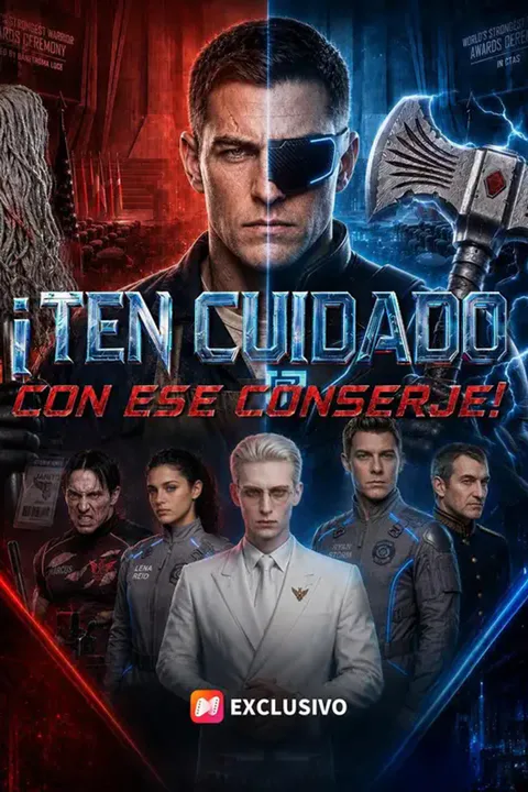 Póster de (Doblado) ¡Ten cuidado con ese conserje!