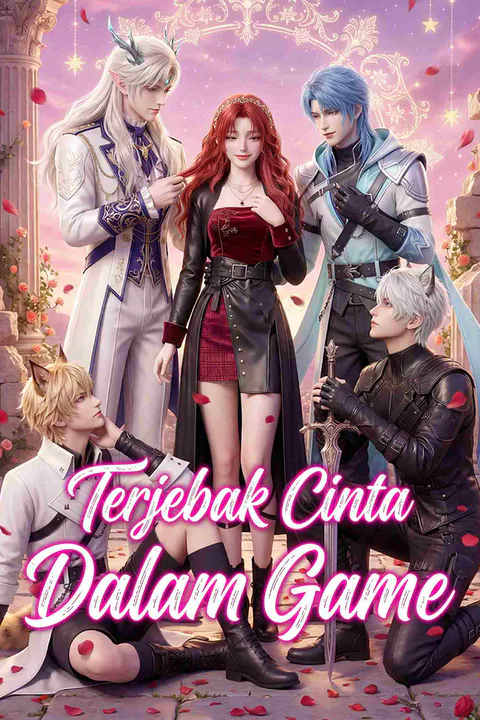 Poster Terjebak Cinta Dalam Game (AI)
