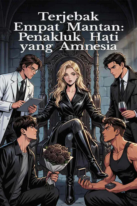 Poster Terjebak Empat Mantan: Penakluk Hati yang Amnesia