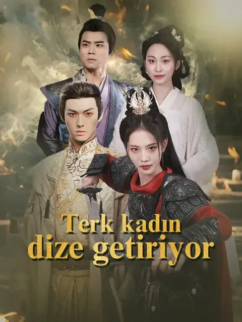 Terk kadın, dize getiriyor afişi