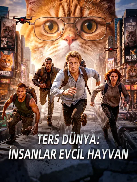 TERS DÜNYA: İNSANLAR EVCİL HAYVAN afişi