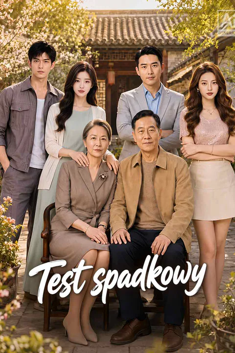 Test spadkowy – plakat