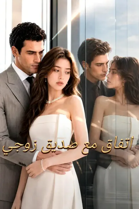 ملصق اتفاق مع صديق زوجي
