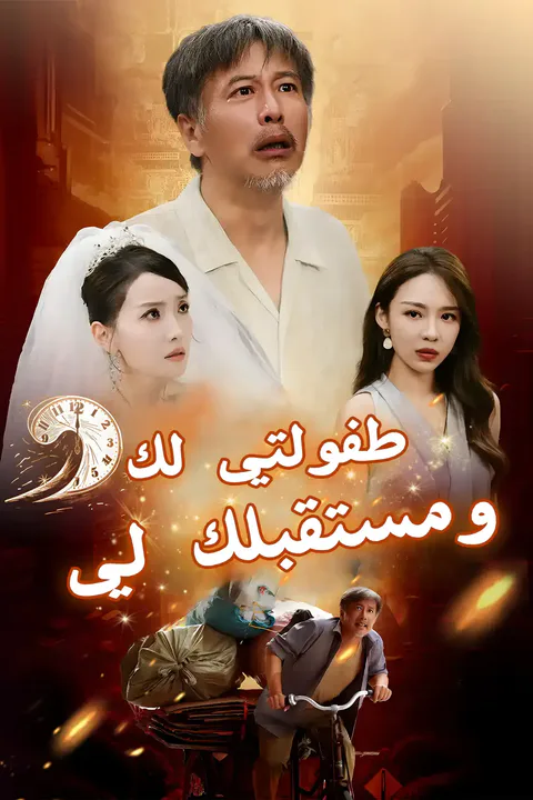 ملصق طفولتي لك... ومستقبلك لي