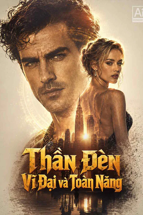 Poster Thần Đèn Vĩ Đại và Toàn Năng