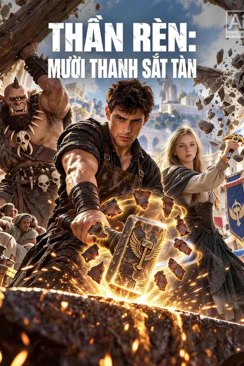 Poster Thần rèn: Mười thanh sắt tàn