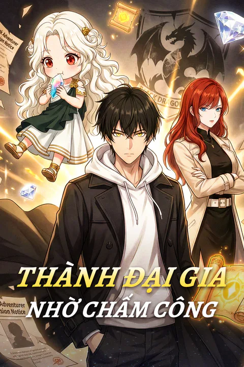 Poster Thành Đại Gia Nhờ Chấm Công