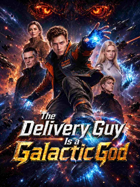 The Delivery Guy Is a Galactic God poster