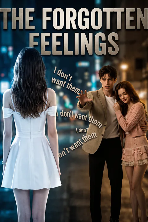 The forgotten feelings, I don't want them poster