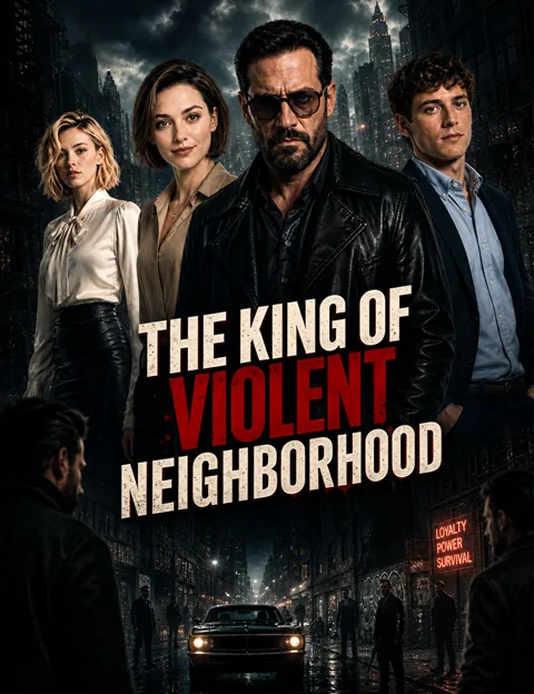 The King of violent neighborhood poster