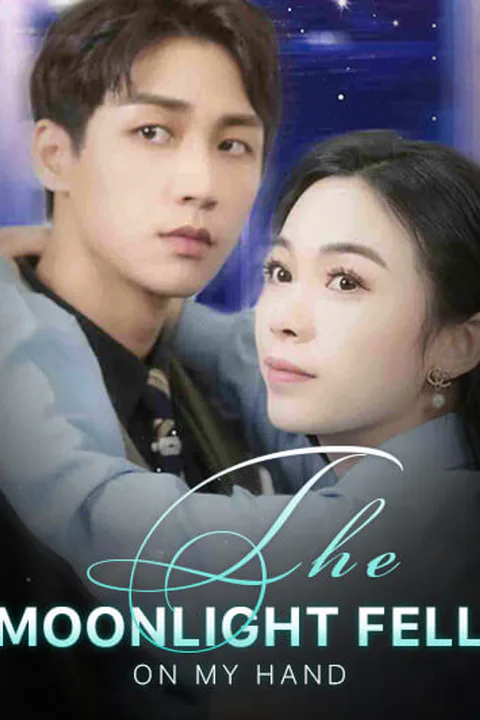 The moonlight fell on my hand poster