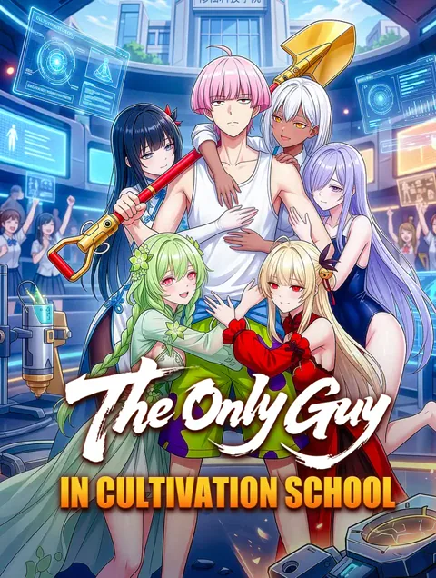 The Only Guy in Cultivation School poster