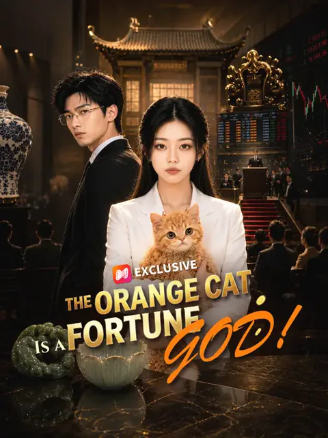 The Orange Cat Is A Fortune God! poster
