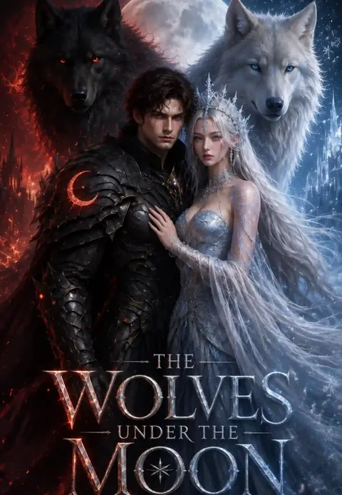 The wolves-under the moon poster