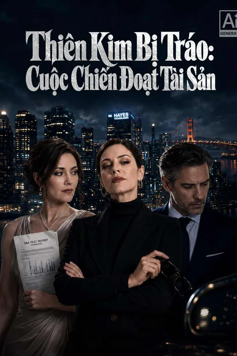 Poster Thiên Kim Bị Tráo: Cuộc Chiến Đoạt Tài Sản