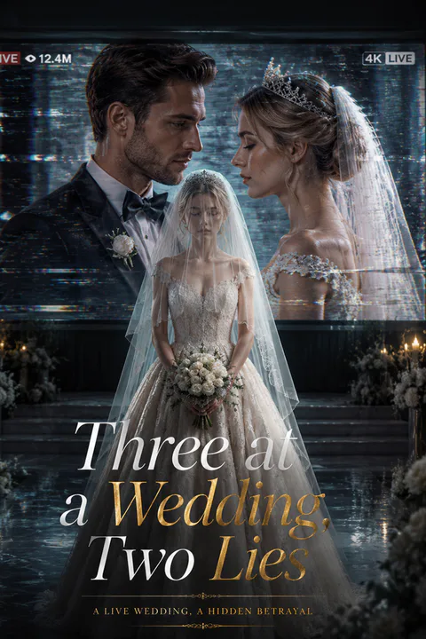 Three at a Wedding, Two Lies poster
