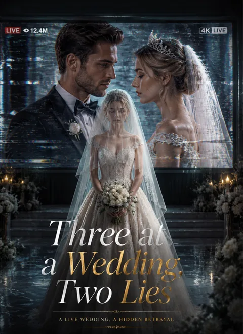 Three at a Wedding, Two Lies poster