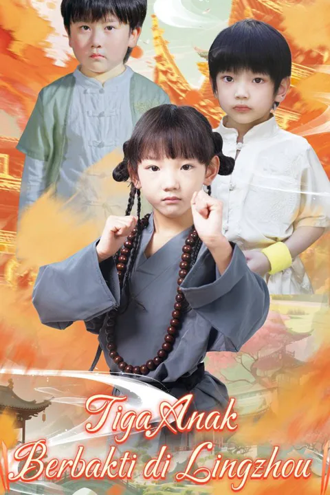 Poster Three Cuties Glorify Lingzhou