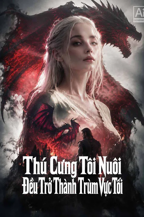 Poster Thú Cưng Tôi Nuôi Đều Trở Thành Trùm Vực Tối