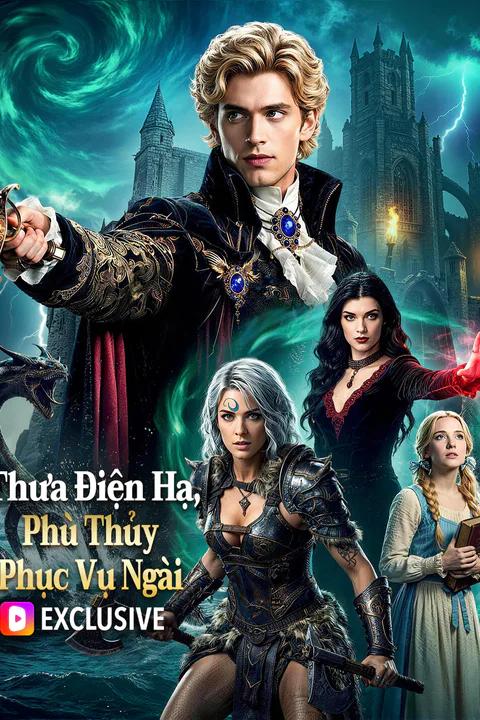 Poster Thưa Điện Hạ, Phù Thủy Phục Vụ Ngài