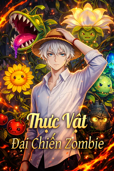 Poster Thực Vật Đại Chiến Zombie