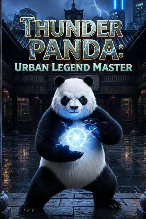 Thunder Panda: Urban Legend Master poster