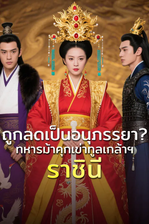 โปสเตอร์ ถูกลดเป็นอนุภรรยา? ทหารม้าคุกเข่าทูลเกล้าฯ ราชินี-1