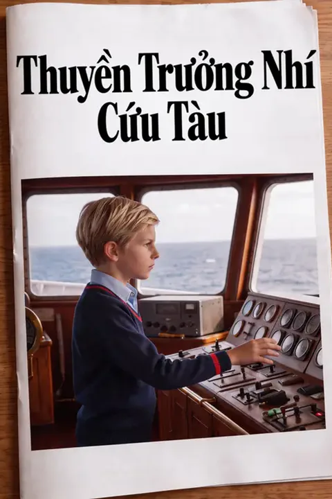 Poster Thuyền Trưởng Nhí Cứu Tàu