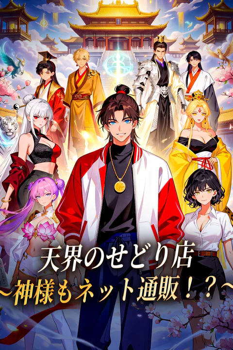 天界のせどり店～神様もネット通販！？～のポスター