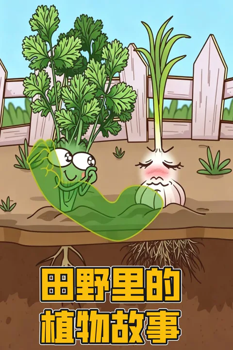 《田野里的植物故事》海报